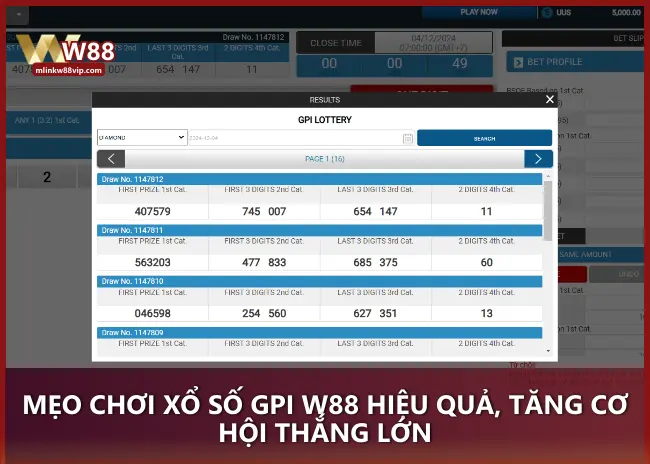 Mẹo chơi Xổ Số GPI W88 hiệu quả, tăng cơ hội thắng lớn