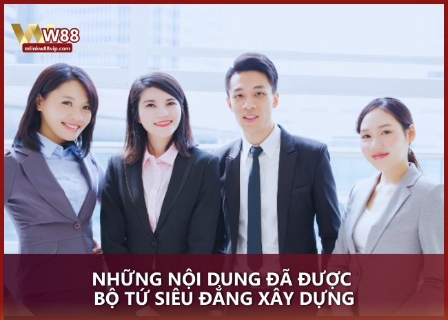 Những nội dung đã được Bộ Tứ Siêu đẳng xây dựng