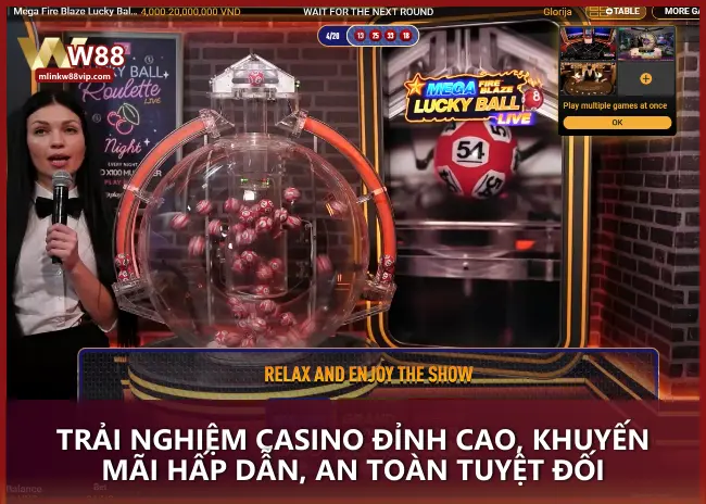 Trải nghiệm casino đỉnh cao, khuyến mãi hấp dẫn, an toàn tuyệt đối